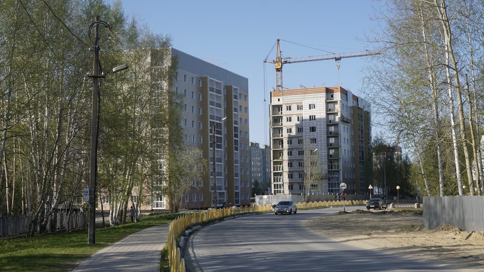 Bauendreinigung für ein Neubauprojekt in München